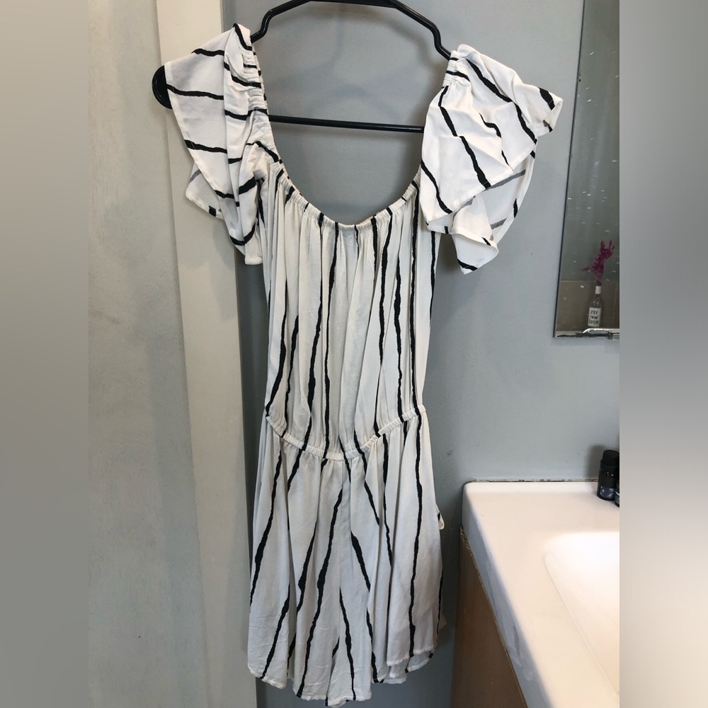 Off-the-shoulder Romper